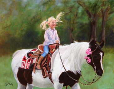 Girl on Horse