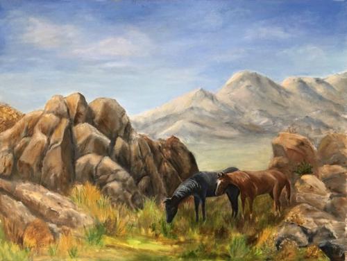 Horses Among the Mountains