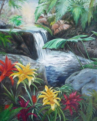 Tropical Water Fall